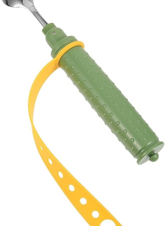 Ergonomic Adaptive Spoon For Elderly And Disabled Persons Non Slip Handle - Image 1